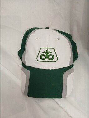 Pioneer Soybeans Hat DuPont Green/White Adjustable OSFM Cap Farming Agriculture